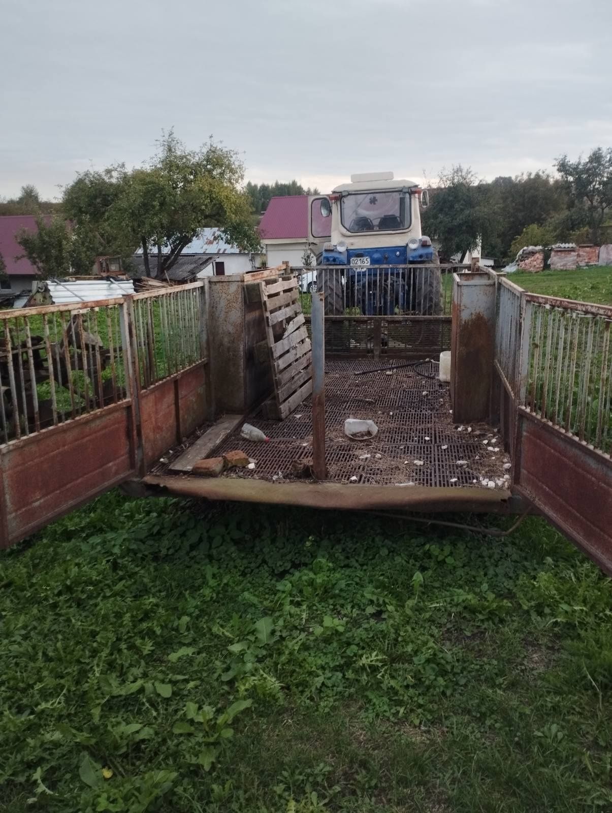 Причіп для перевозки тварин