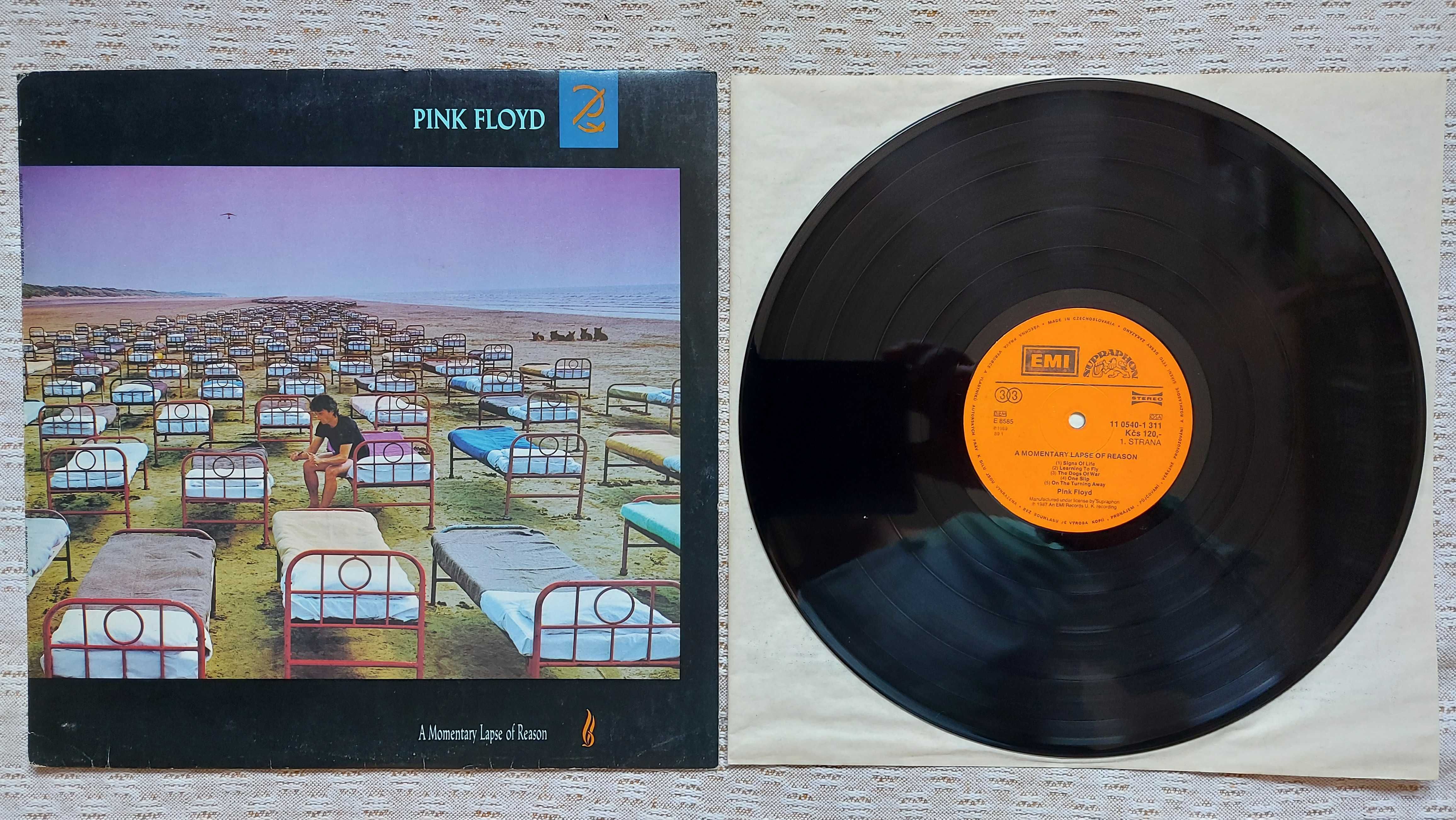 Pink Floyd ‎ A Momentary Lapse Of Reason  1989  Cz  (EX+/VG+)