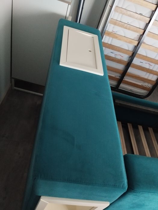 Cama de solteiro com gaveta de nido para outro colchão