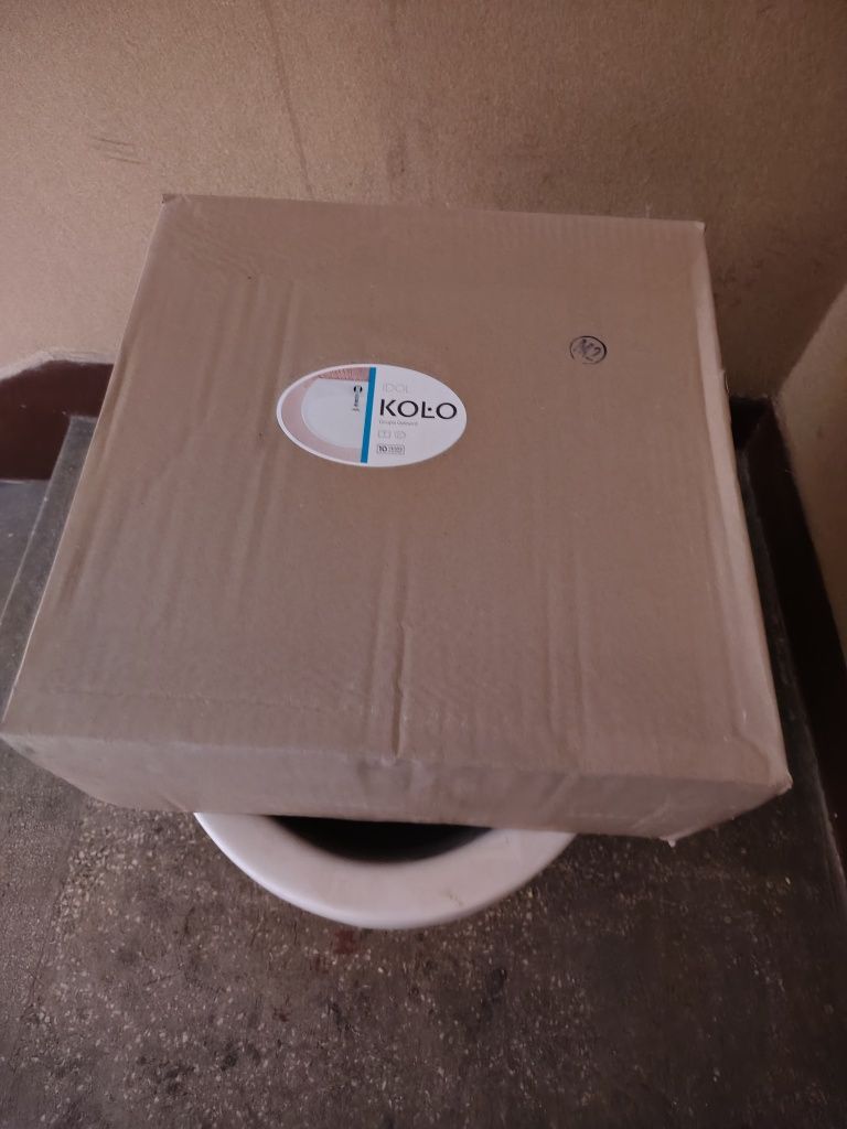 Koło Idol zestaw WC kompaktowy biały