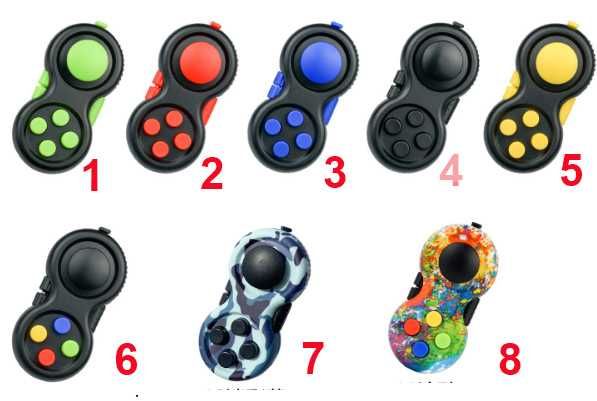 Игрушка Fidget Pad джойстик антистресс с кнопками Cube пульт брелок