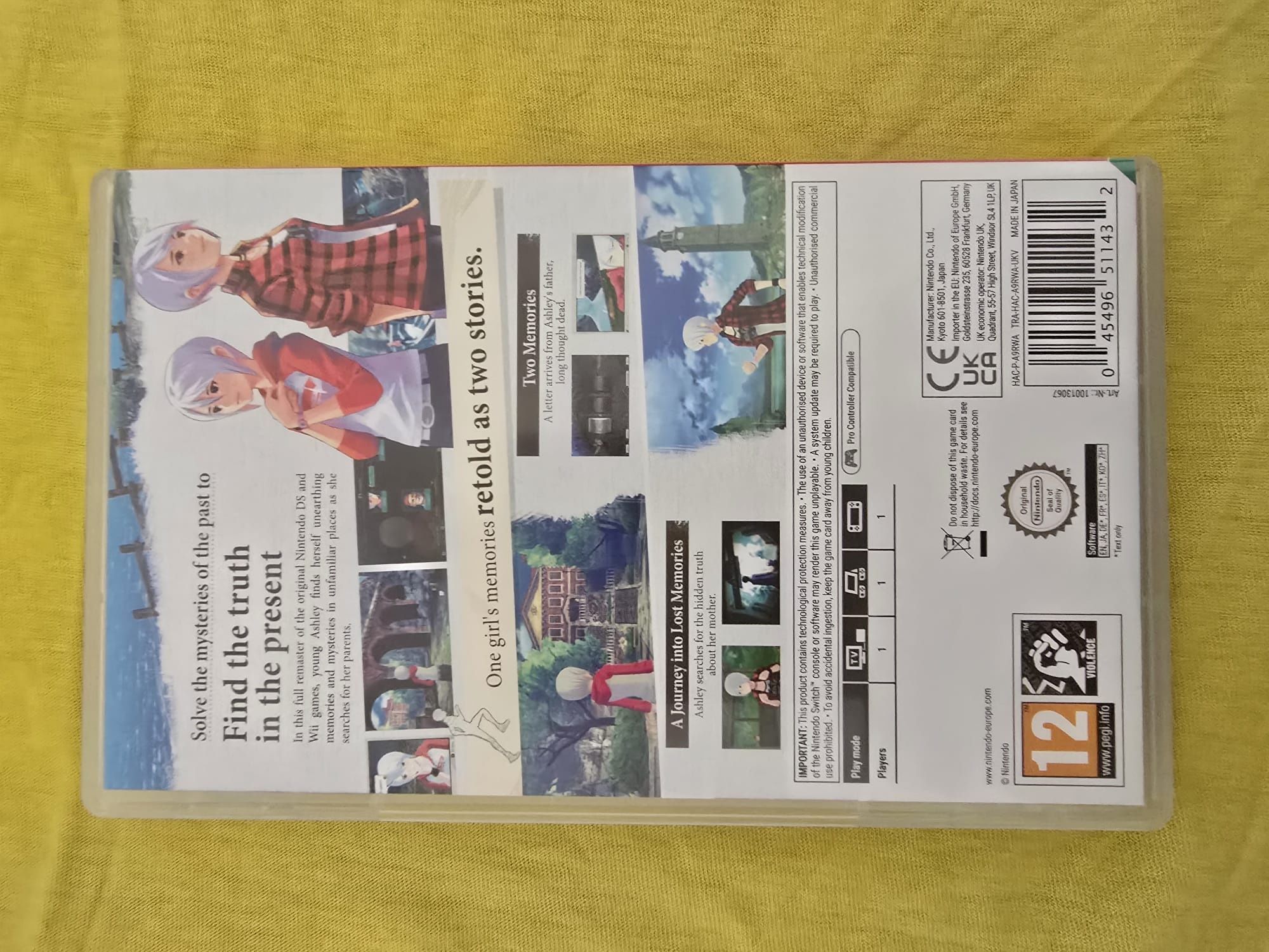 Another Code Recollection - Nintendo Switch