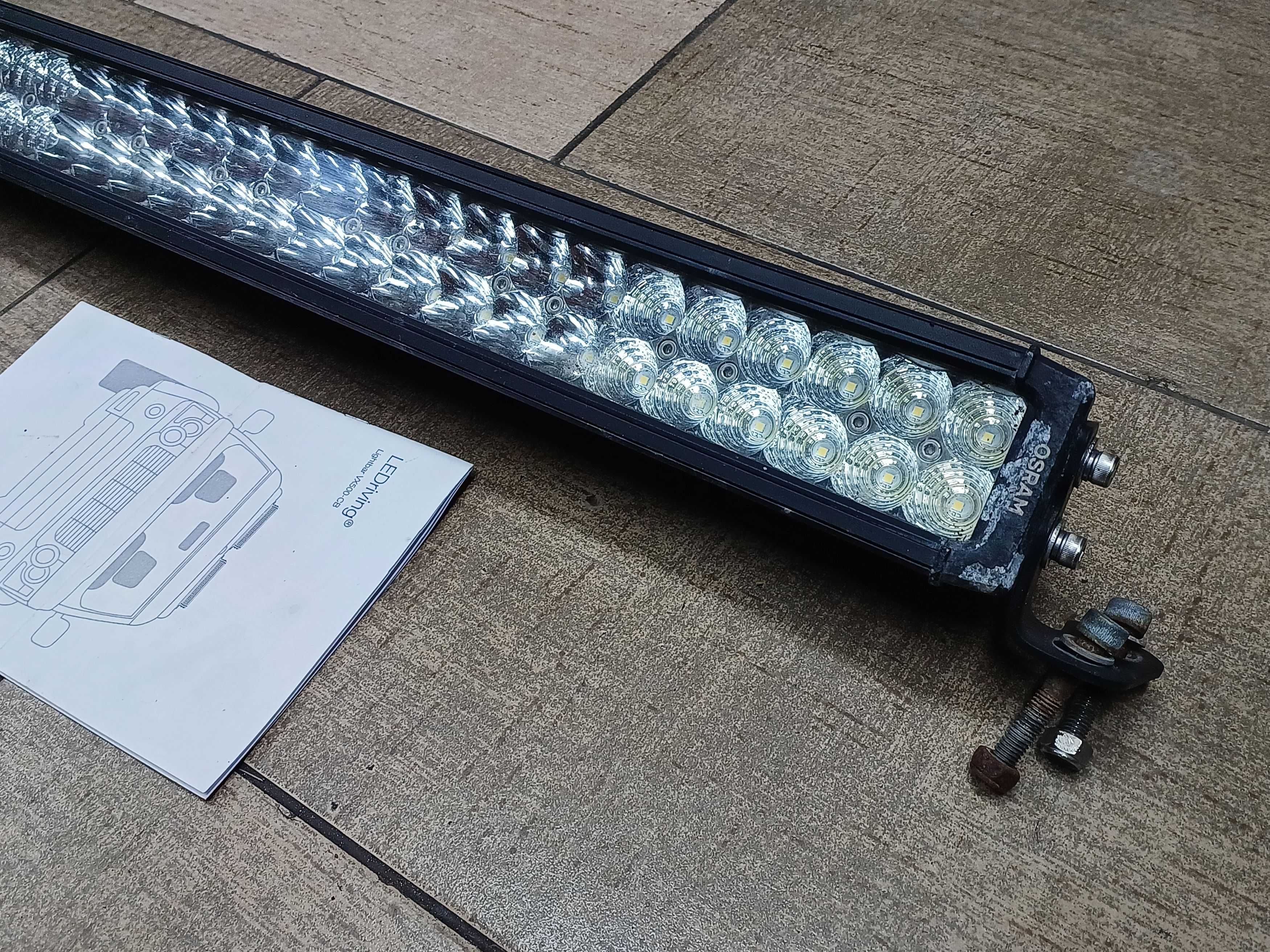 Lightbar listwa panel quad LED OSRAM VX500-CB 55W 12V 24V LEDDL118-CB