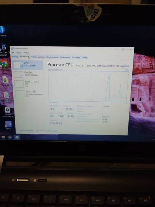 Laptop HP Pavilion DM1 (Zajrzyj do opisu)
