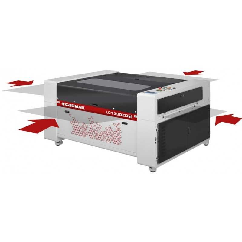Ploter laserowy CO2 grawerka Laser LC1390ZD1 LASER
