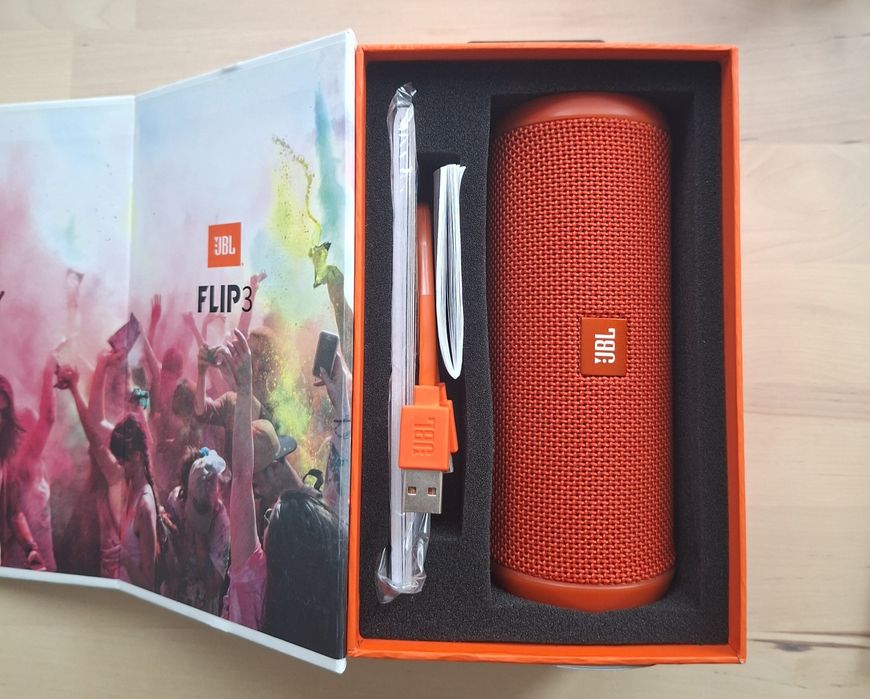 Oryginalny głośnik przenośny jbl flip 3