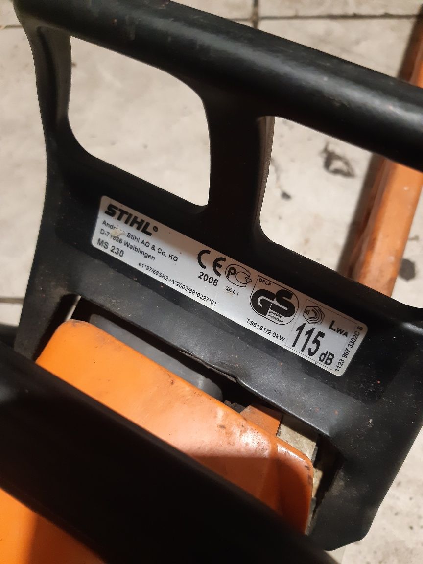 Shtihl ms 230 (Штіль мс230) без торгу!