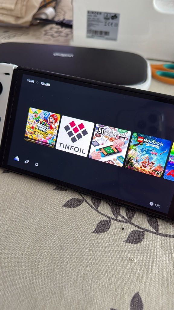 Nintendo switch OLED Desbloqueada