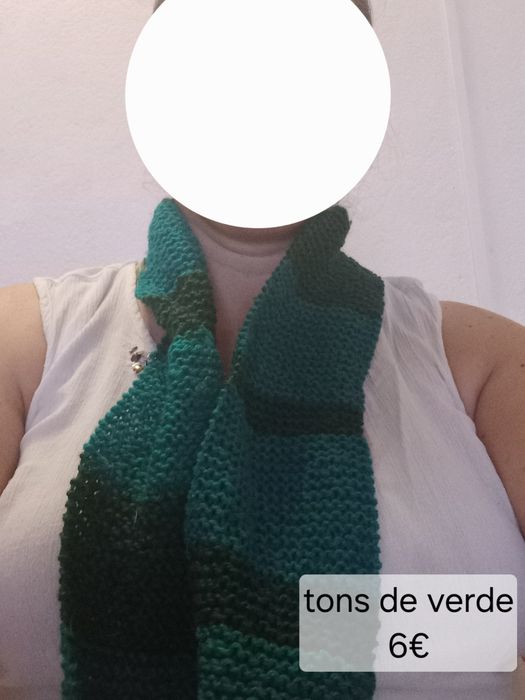 Gola em tons de verde