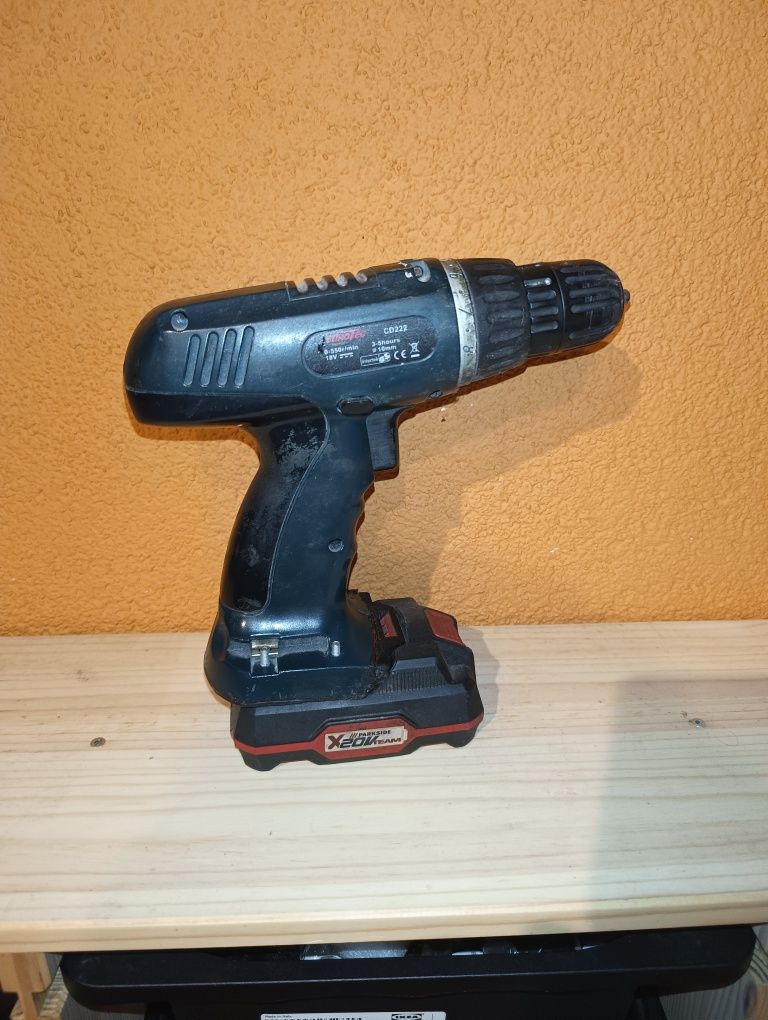Wkrętarka akumulatorowa eurotec parkside