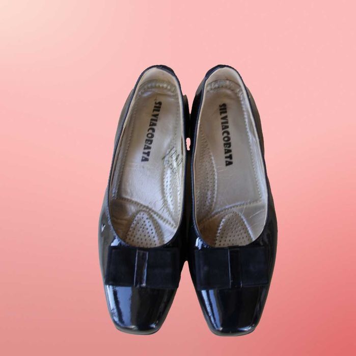 Sapatos de salto (36) azul marinho