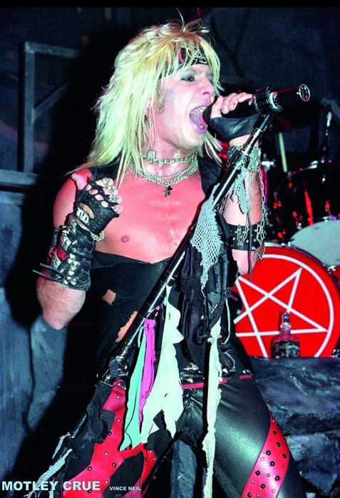 Vince Neil (Mötley Crüe) - Poster (плакат) New. Розмір 84х60. Germany.