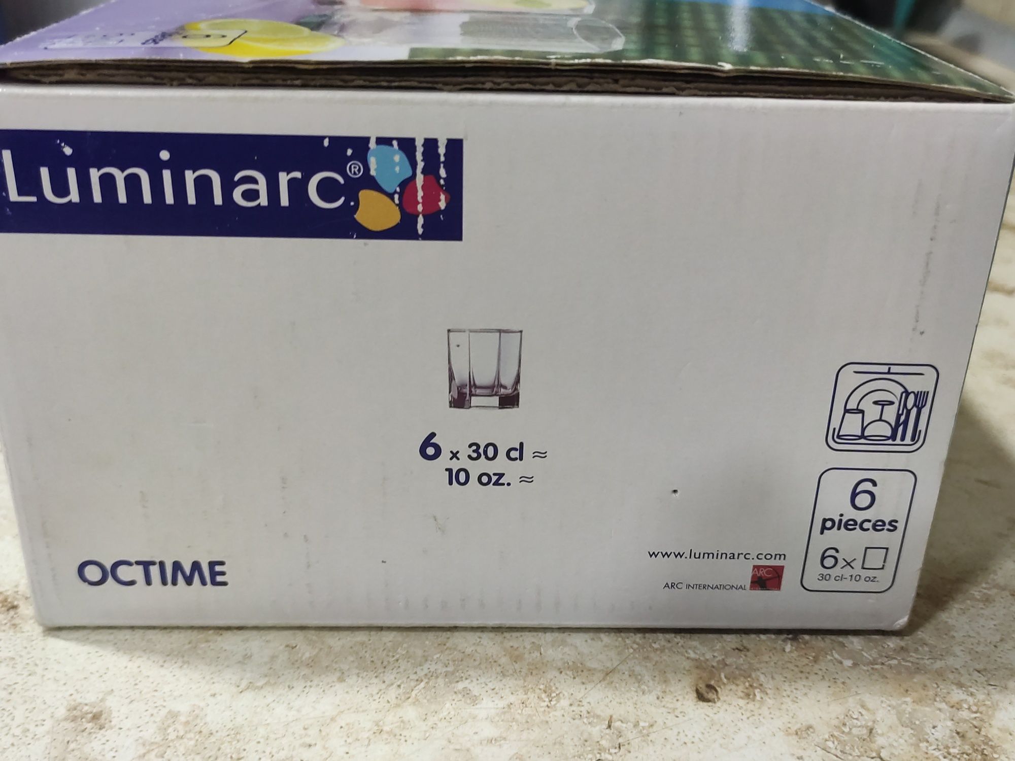 Zestaw 6  szklanek koktajlowych Luminarc