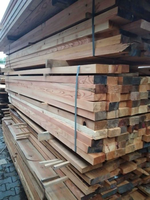 Lamele, sztachety ogrodzeniowe, listwy modrzewiowe, pergole modrzew