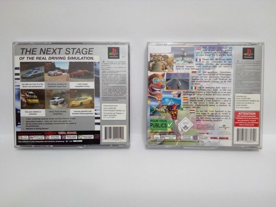 Jogos Playstation 1 como novos