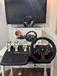 Kierownica LOGITECH G29 do konsoli PS5+ Headset A10 Nowy Zestaw !