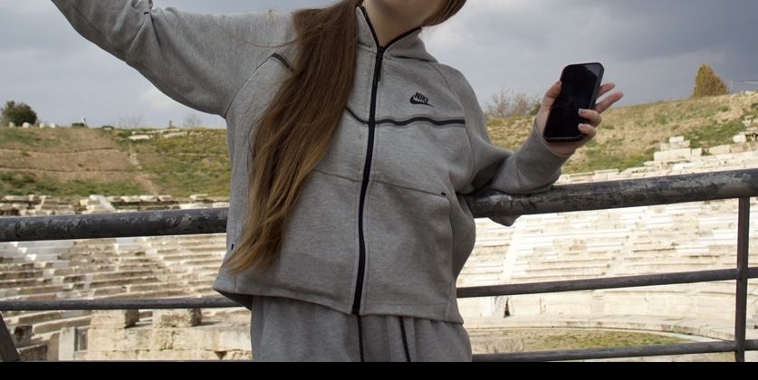 Костюм nike серый