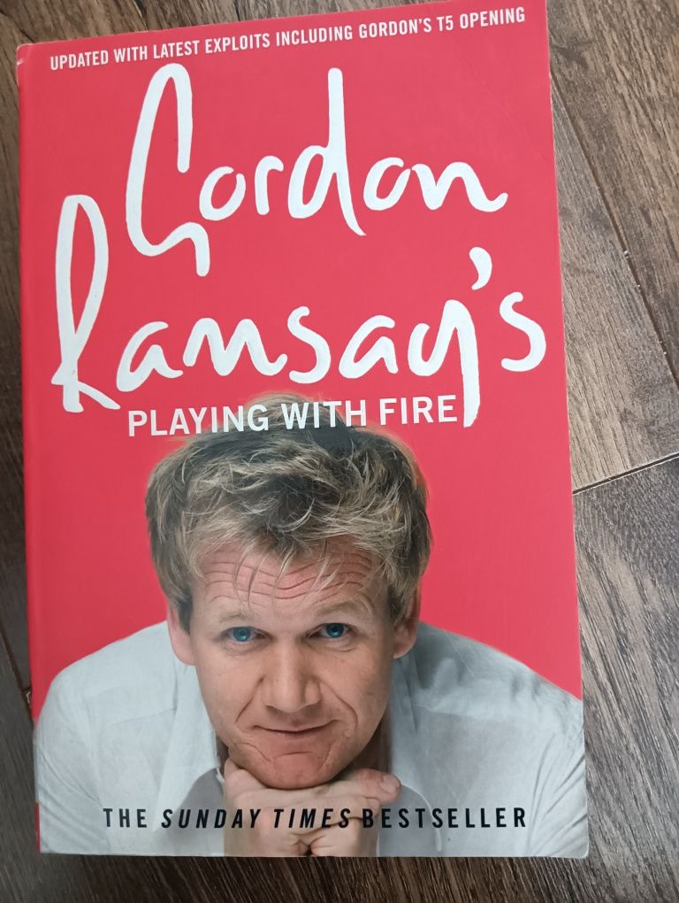 Gordon Ramsay's - Playing with fire, książka w języku angielskim