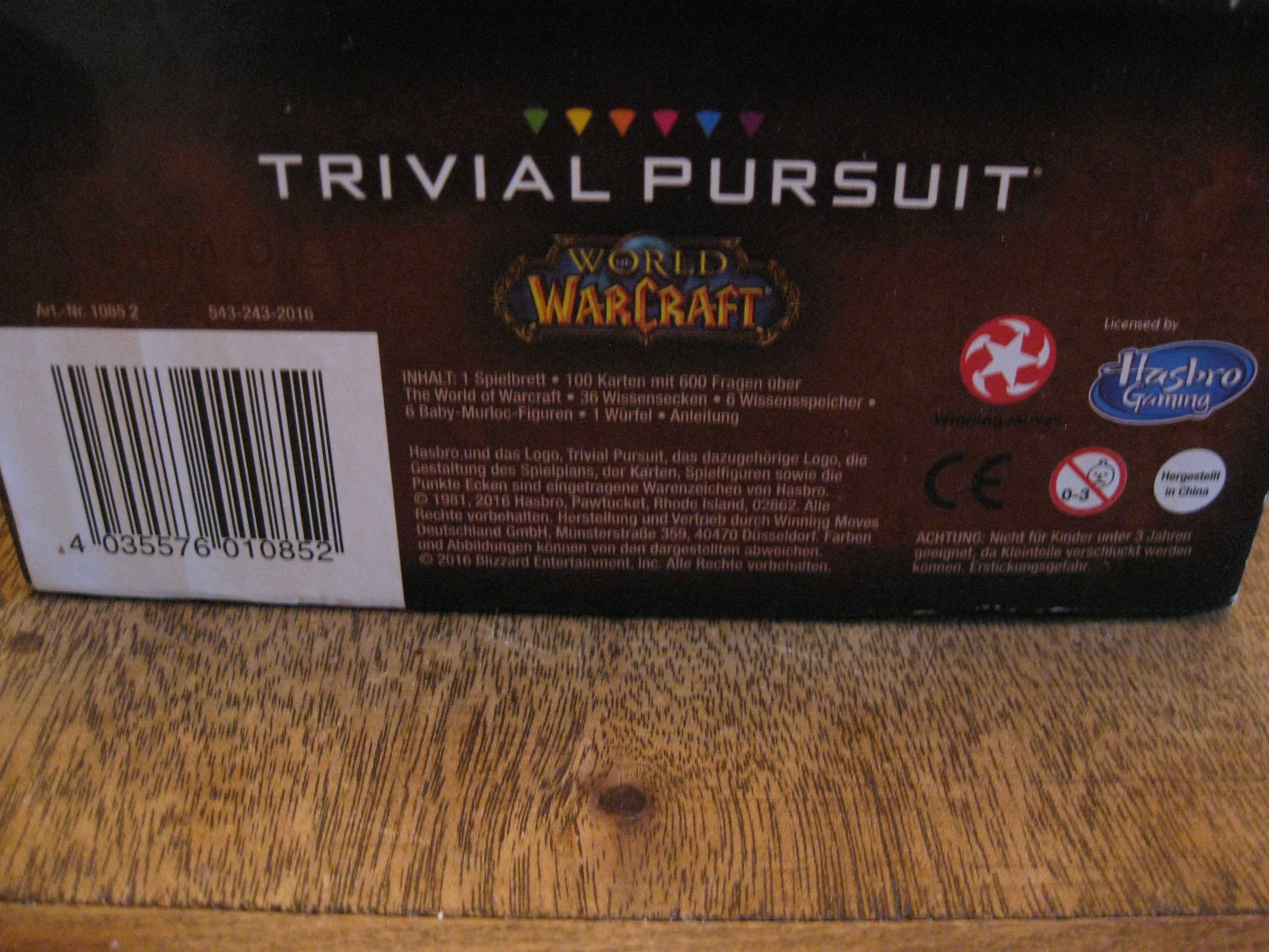 World WarCraft -Trivial  Pursuit