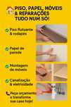 Piso flutuante , Papel, Móveis & Reparações – Tudo Num Só!