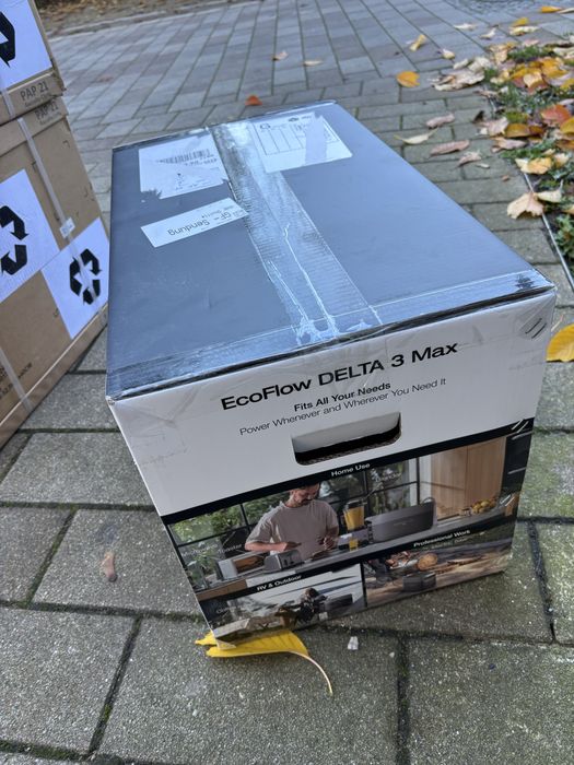 Зарядна станція EcoFlow Delta 3 Max 2048 вт*год LiFePo4 В НАЯВНОСТі