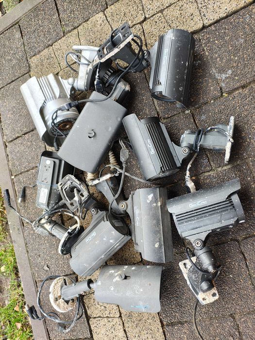 kamery analogowe z demontażu