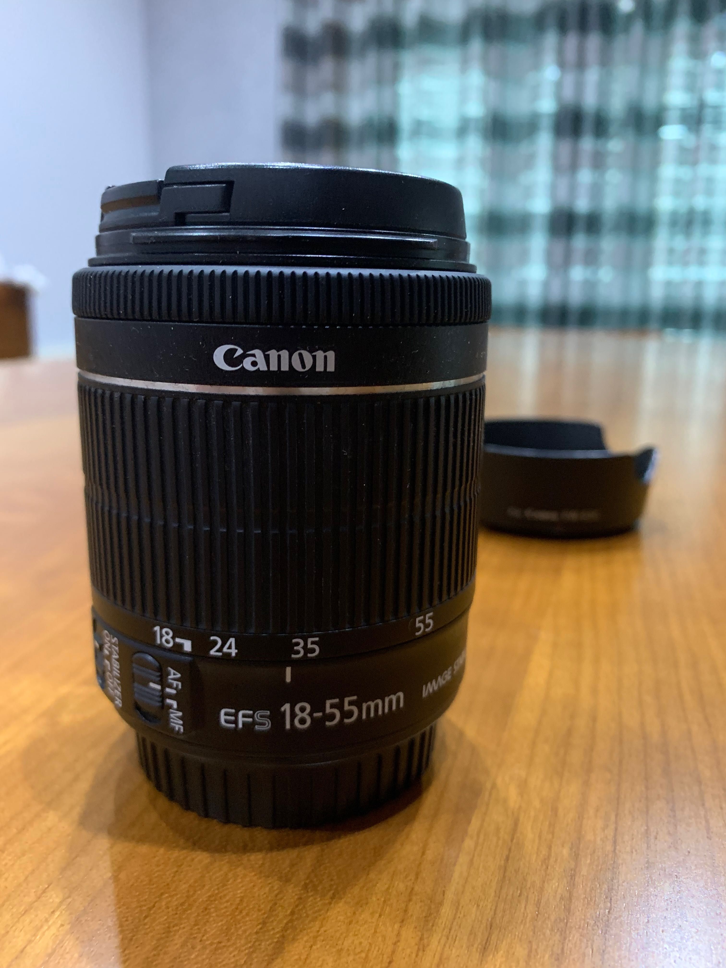 Câmera Fotográfica Canon 70D com Objetiva 18-55mm STM e acessórios