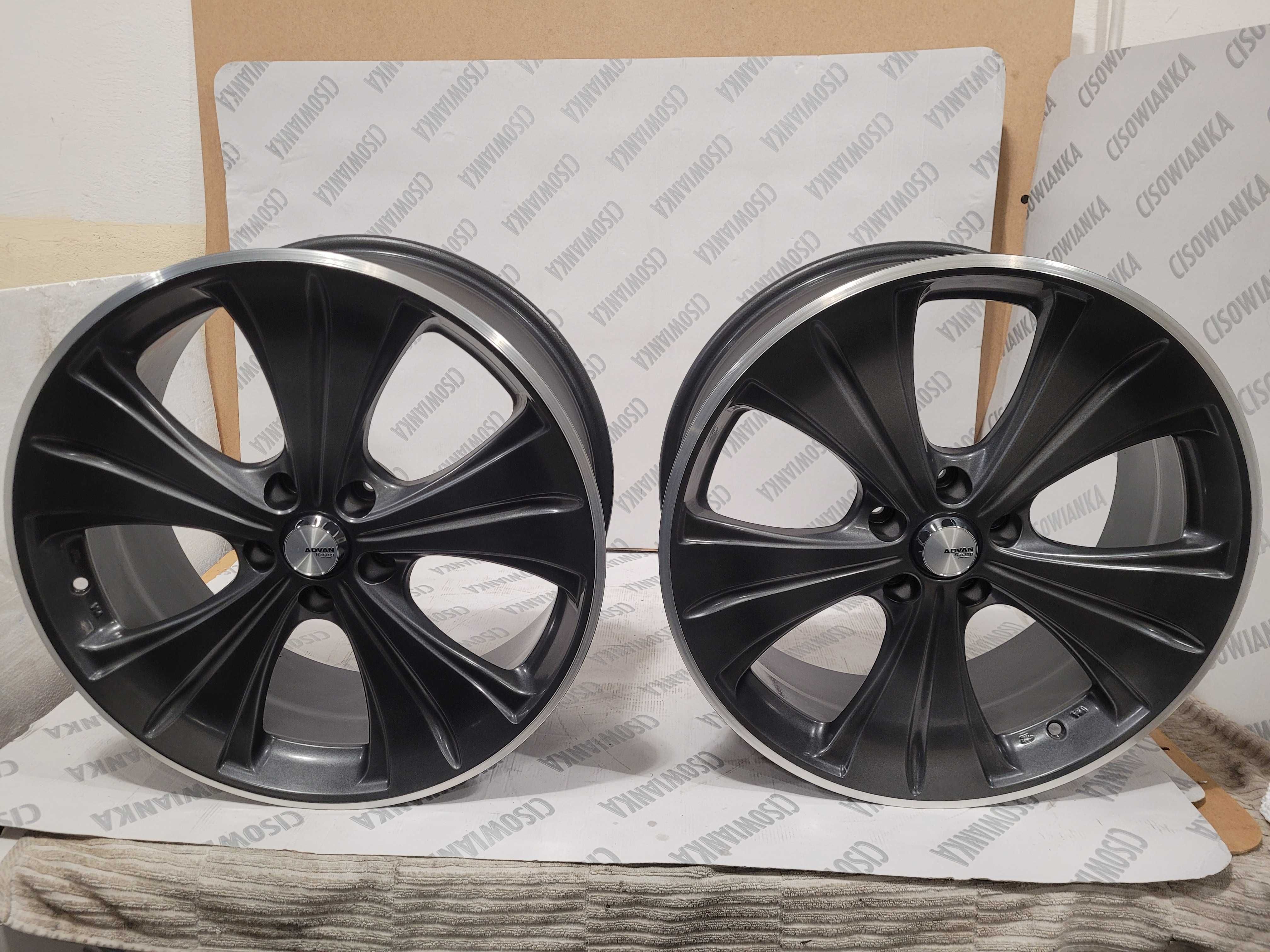 4szt felg MANARAN 8Jx19" 5x114,3 ET32  polerowany rant