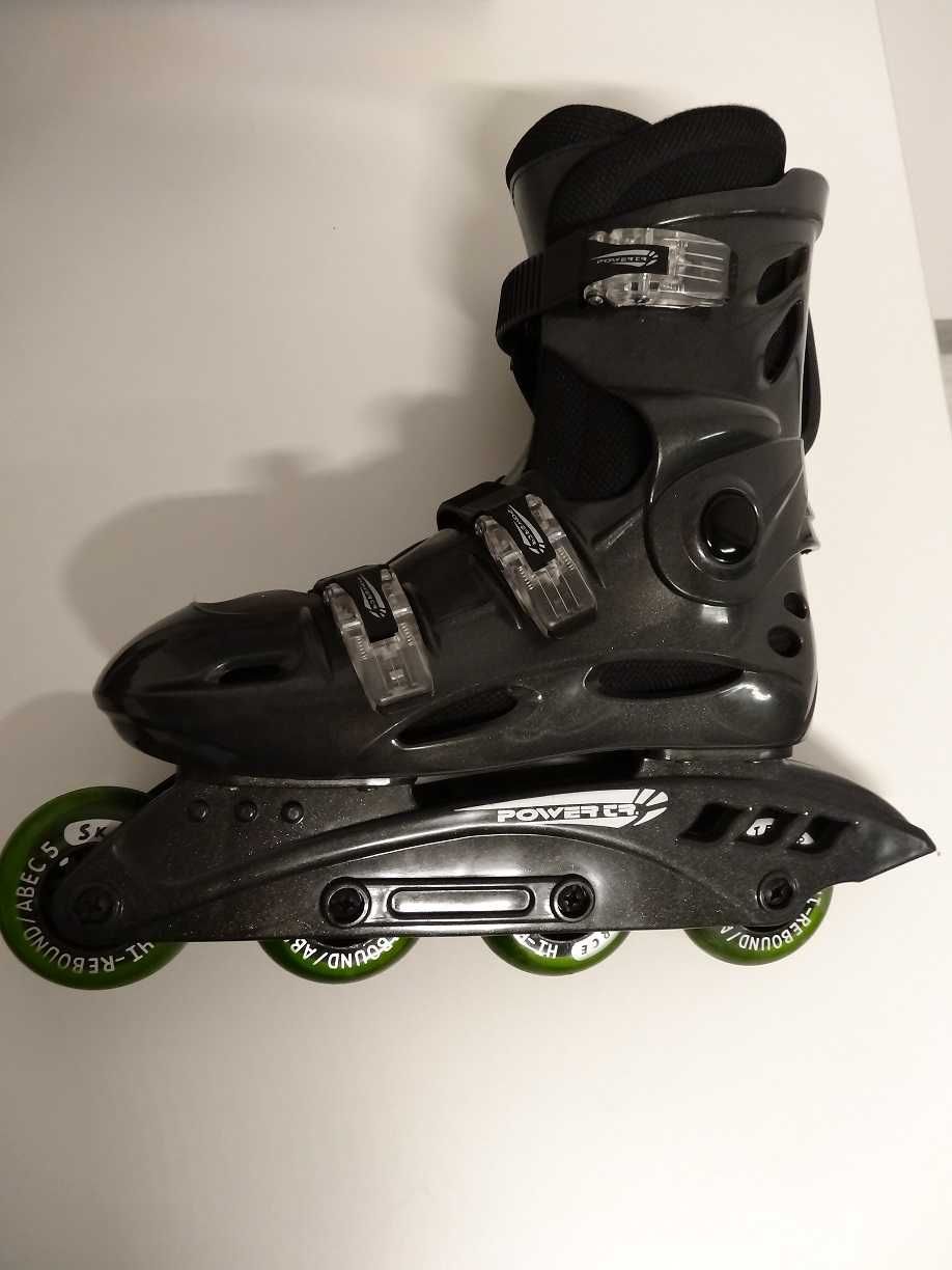 Rolki Skate Force rozm. 38 dł. wkładki 24 cm NOWE + ochraniacze