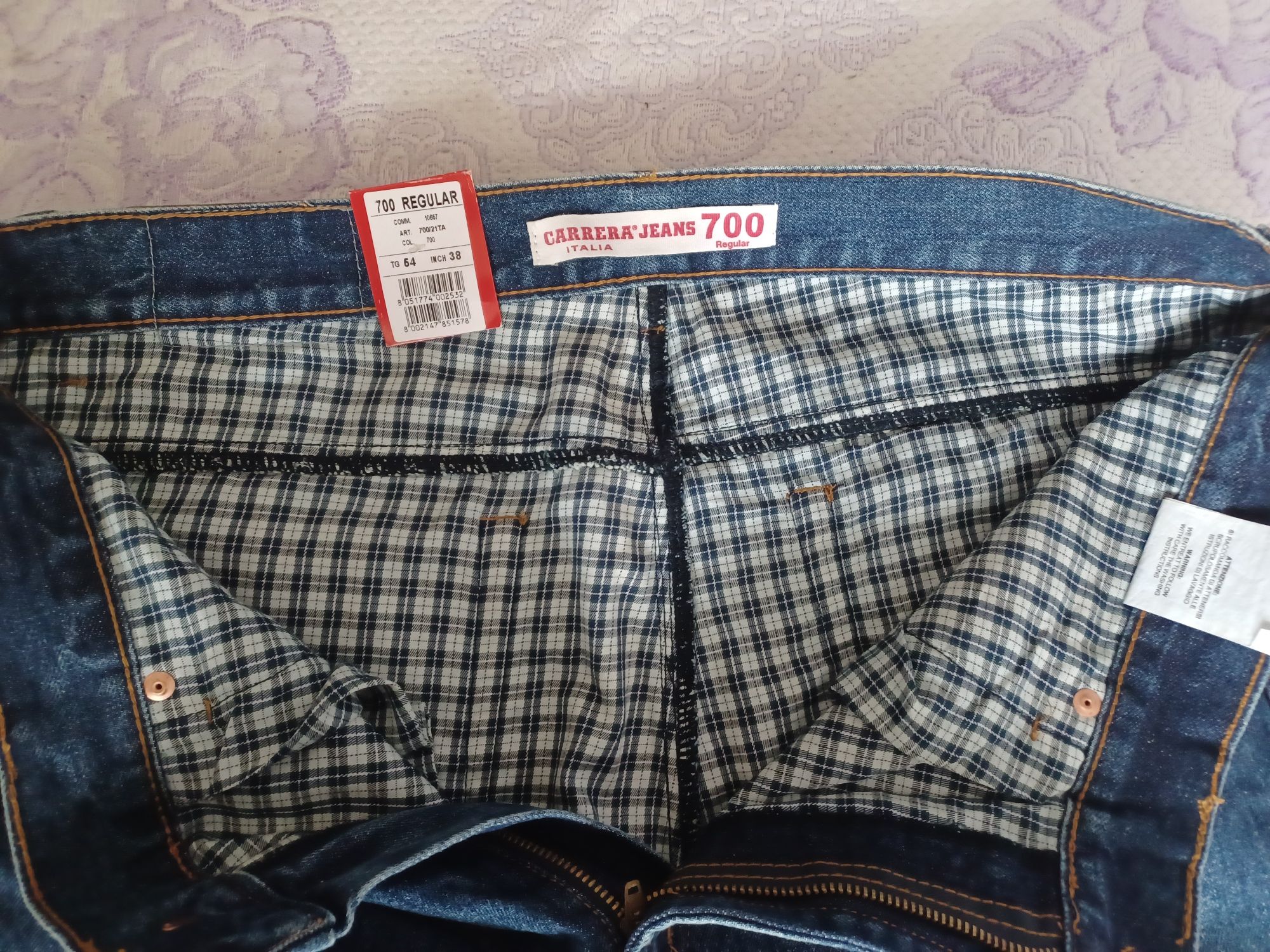 Джинси чоловічі 54/38 Carrera jeans 700