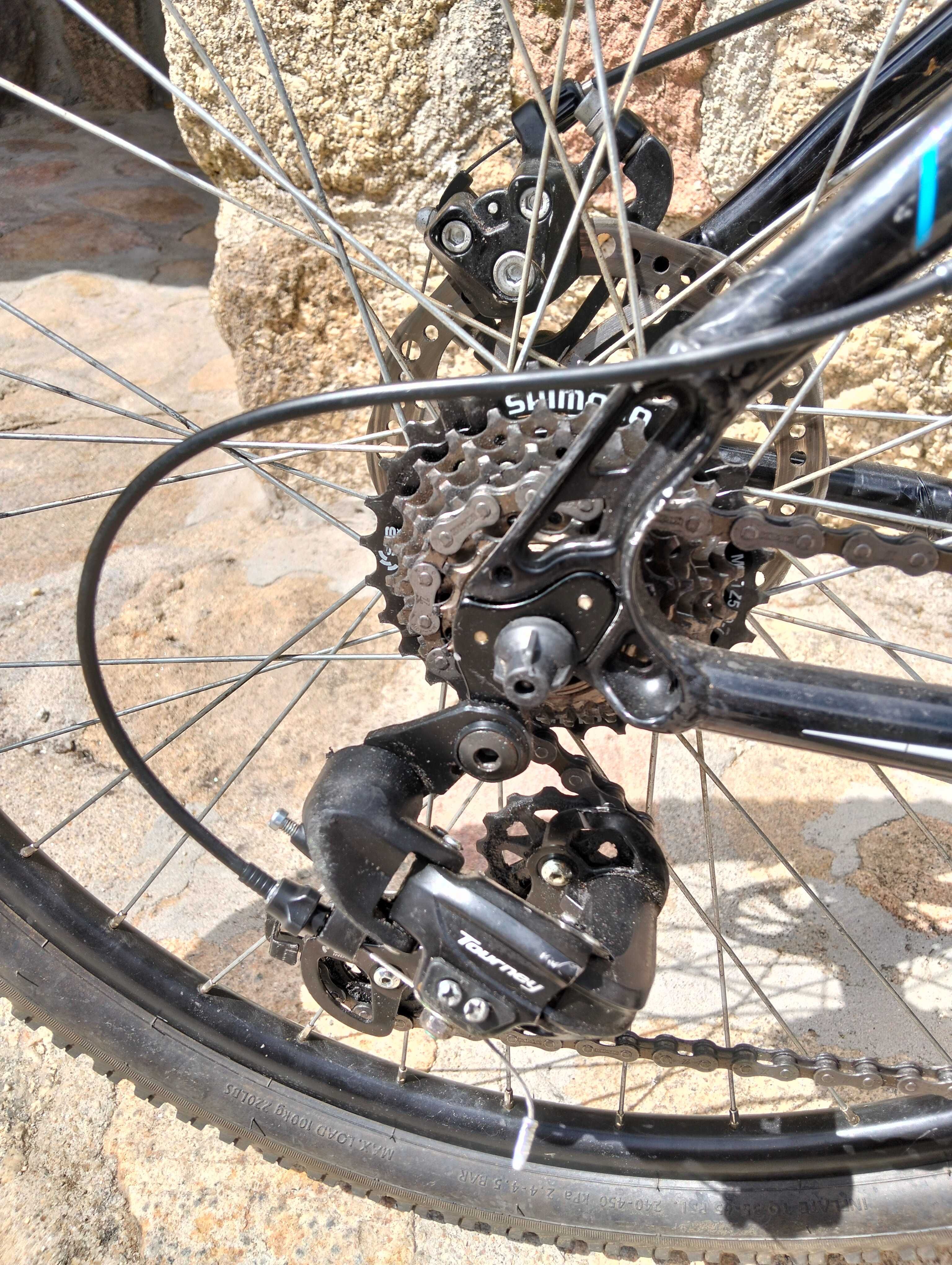 Bicicleta montanha marca scape agence 7 velocidades