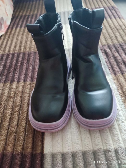 Сапожки осінь для дівчинки 31 розмір