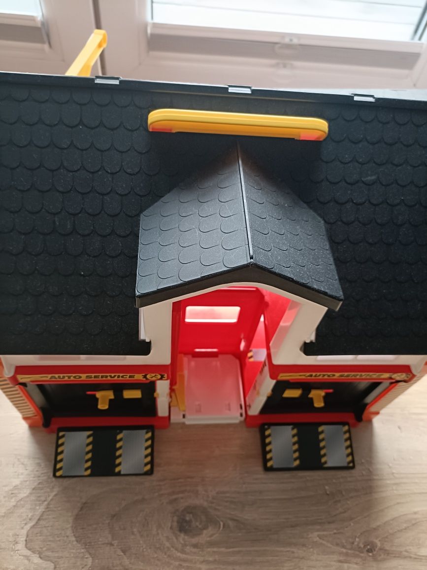 Wader Play house, auto serwis, garaż, warsztat, dźwig samochodowy