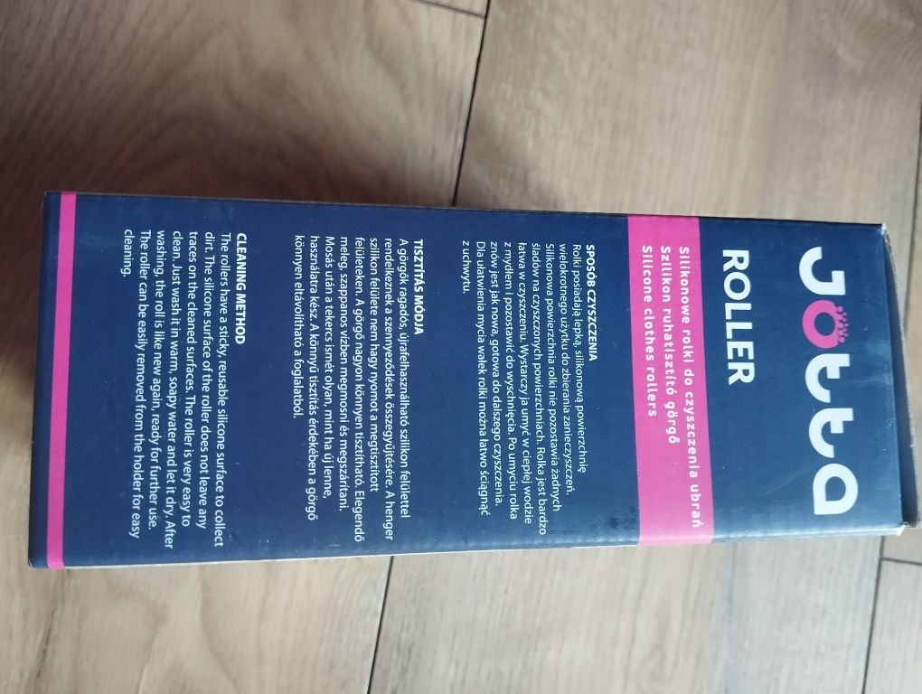 Silikonowe rolki do ubrań