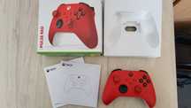 Oryginalny Pad Xbox Series S/X. Czerwony. Jak nowy