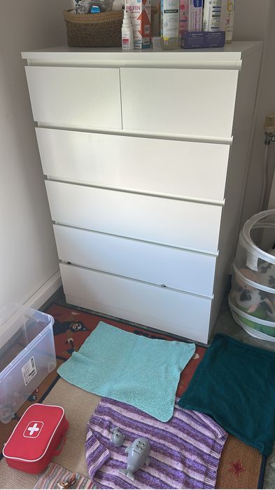 Módulo de 6 gavetas MALM