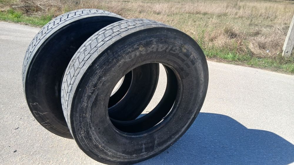 2 pneus tracção 315/80 R22.5 camiao, pesados
