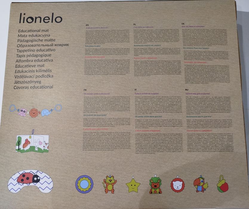 Tapete de atividades para bebé