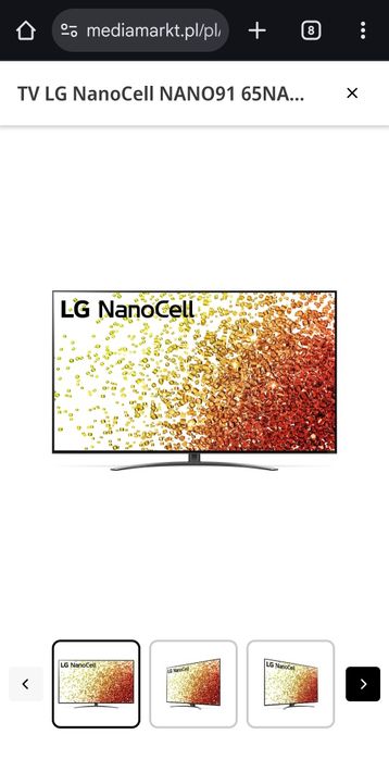 Lg 75" nanocell 75nano091