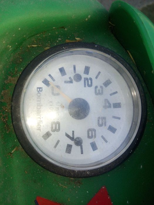 Manómetro combustível e rotações