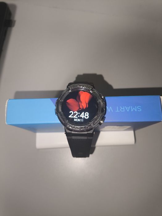 Чорний чоловічий смарт-годинник Smart Watch Lige ECG Black, розумний с