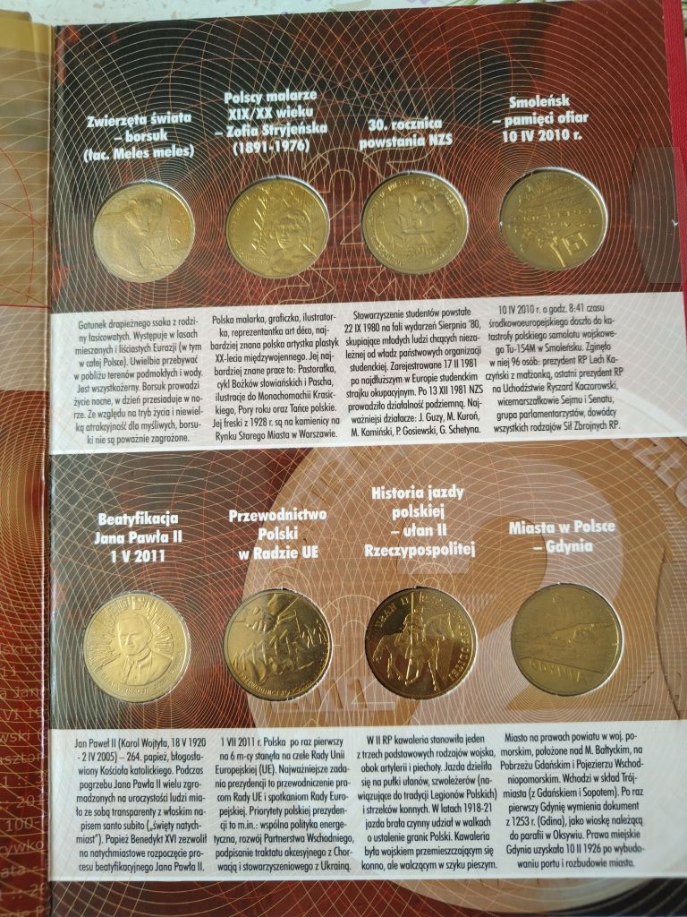 Klasery z 2 zł okolicznościowe