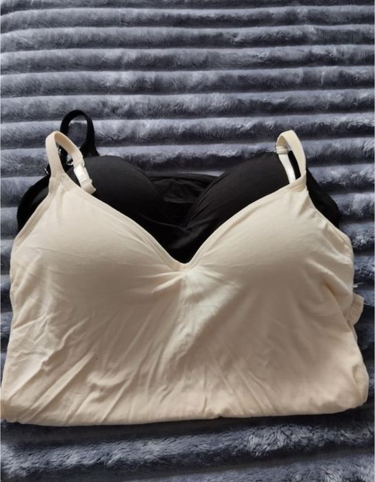 Майка-топ, у чорному та бежевому кольорах