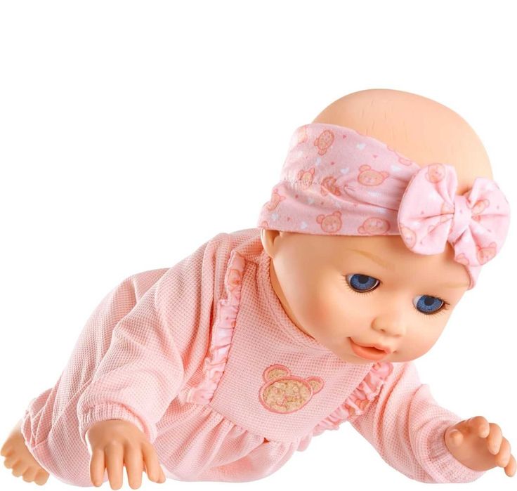 Інтерактивна лялька Бебі Анабель повзає звук Baby Annabell