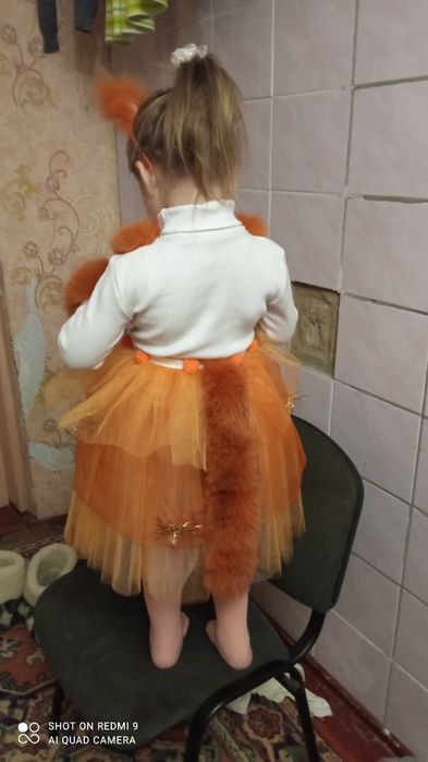 Прокат костюма Лисички, 250 грн.