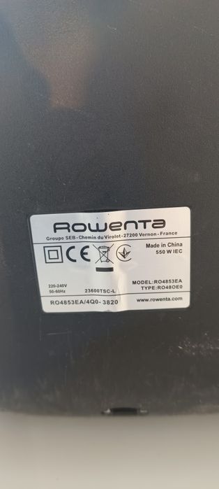 Aspirador Rowenta power xxl avariado, para peças