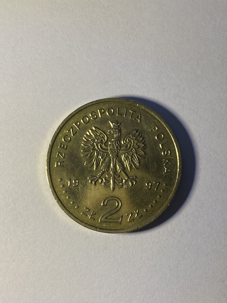 Moneta 2 zł, Paweł Edmund strzelecki 1997