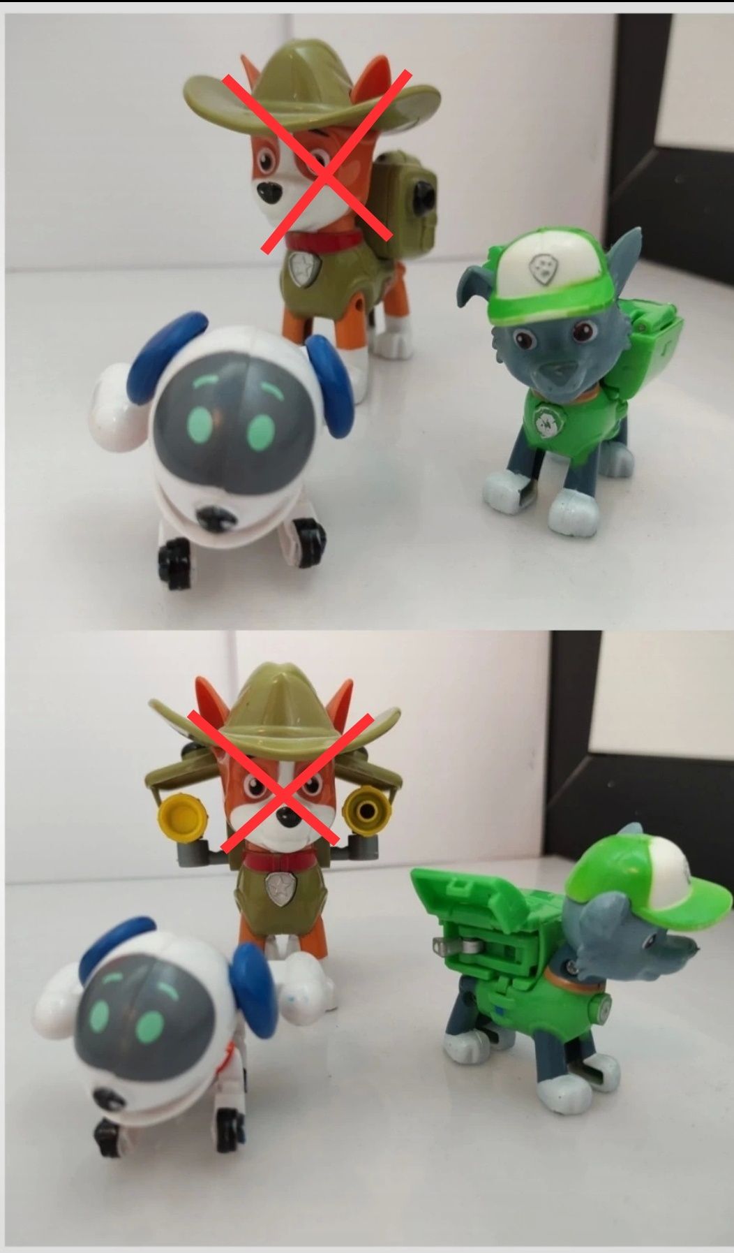 Figurki Psi Patrol z plecakiem / 8 szt