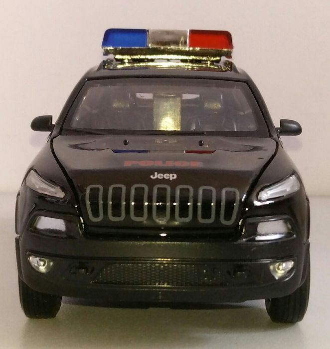 JEEP Cherokee Police модель 1:32 ТМ Автопром Металлическая звук свет