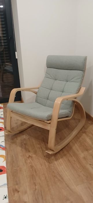 Cadeira / cadeirão de baloiço Ikea "Poang"